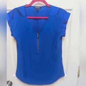 Express Women's Blue Blouse